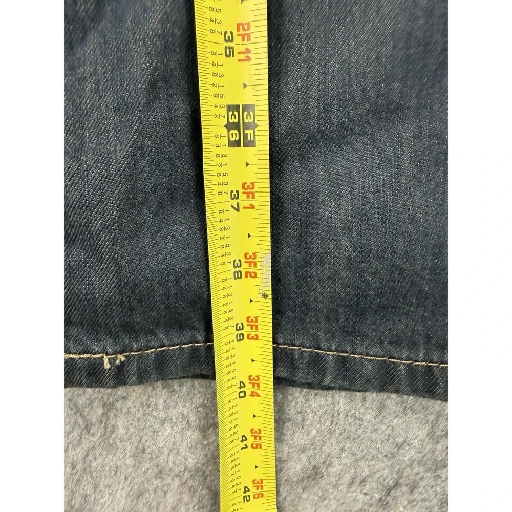 Levi's 514 Slim Fit Straight Leg Jeans Boys 18 Regular (29x29) Dark‎ Blue Denim